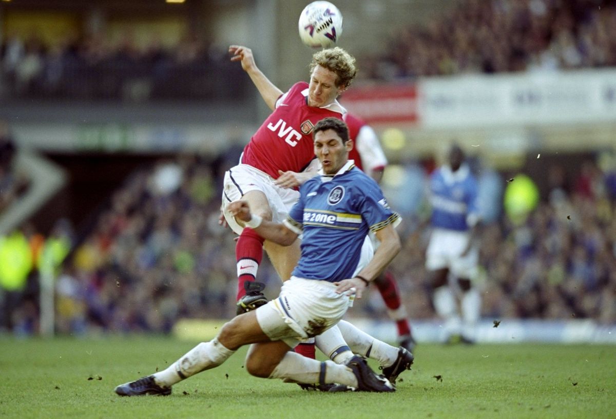 Ray Parlour and Marco Materazzi