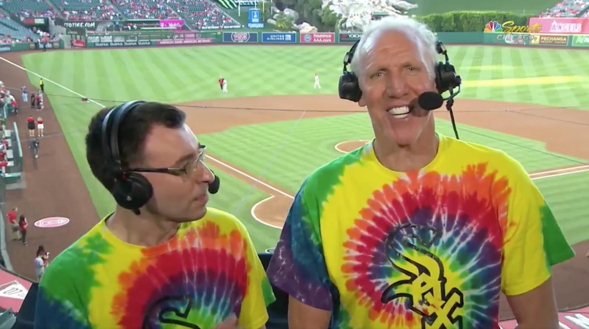 At the CU-ASU game, Jason Benetti gave Bill Walton a gift. That is a White  Sox Grateful Dead hat : r/whitesox