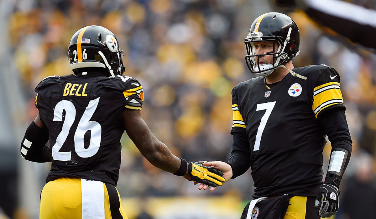 Steelers' burden shifts back to Ben Roethlisberger with Le'Veon Bell