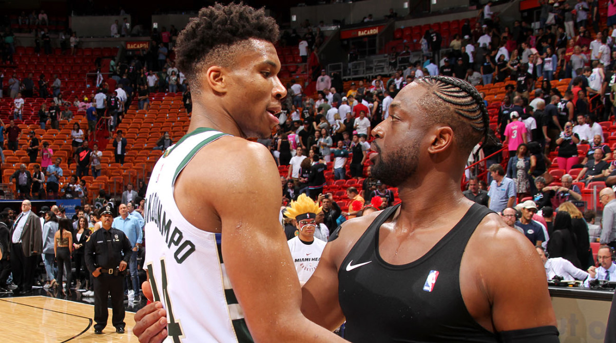 Dwyane Wade says Giannis Antetokounmpo is in position to ...