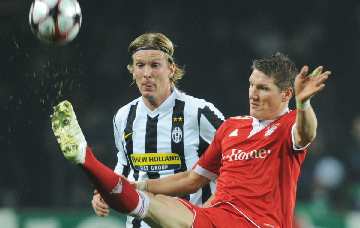 Bayern Munich's midfielder Bastian Schwe