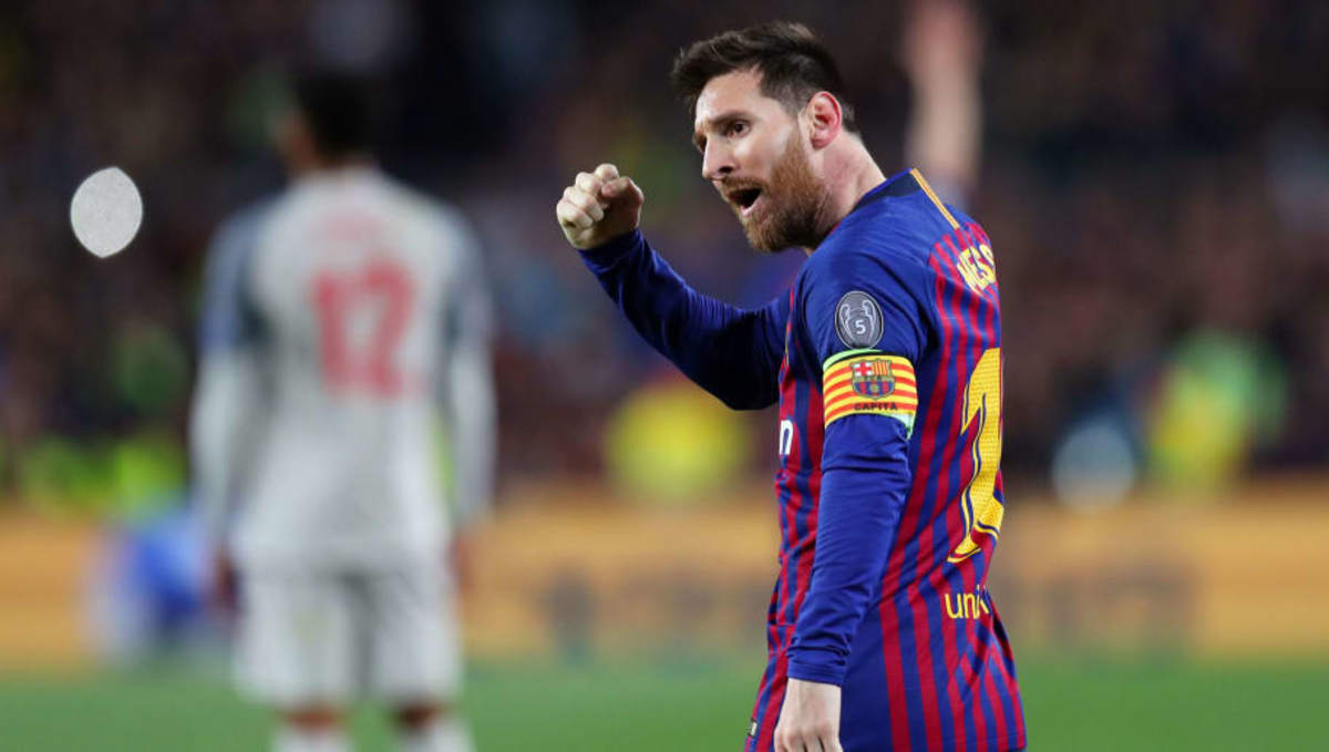 Lionel Messi Plays Down 'Fortunate' Free Kick Against Liverpool as He ...