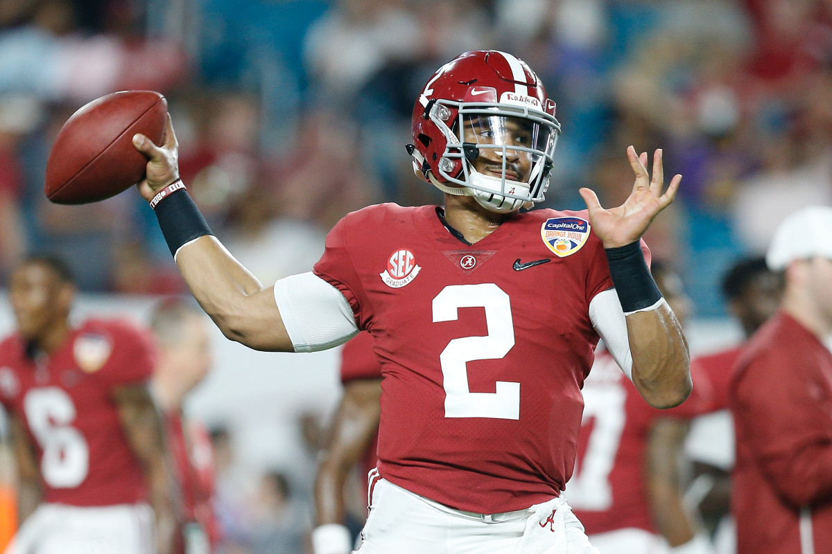 Jalen Hurts transfer rumors Alabama QB visited Oklahoma Saturday Sports Illustrated