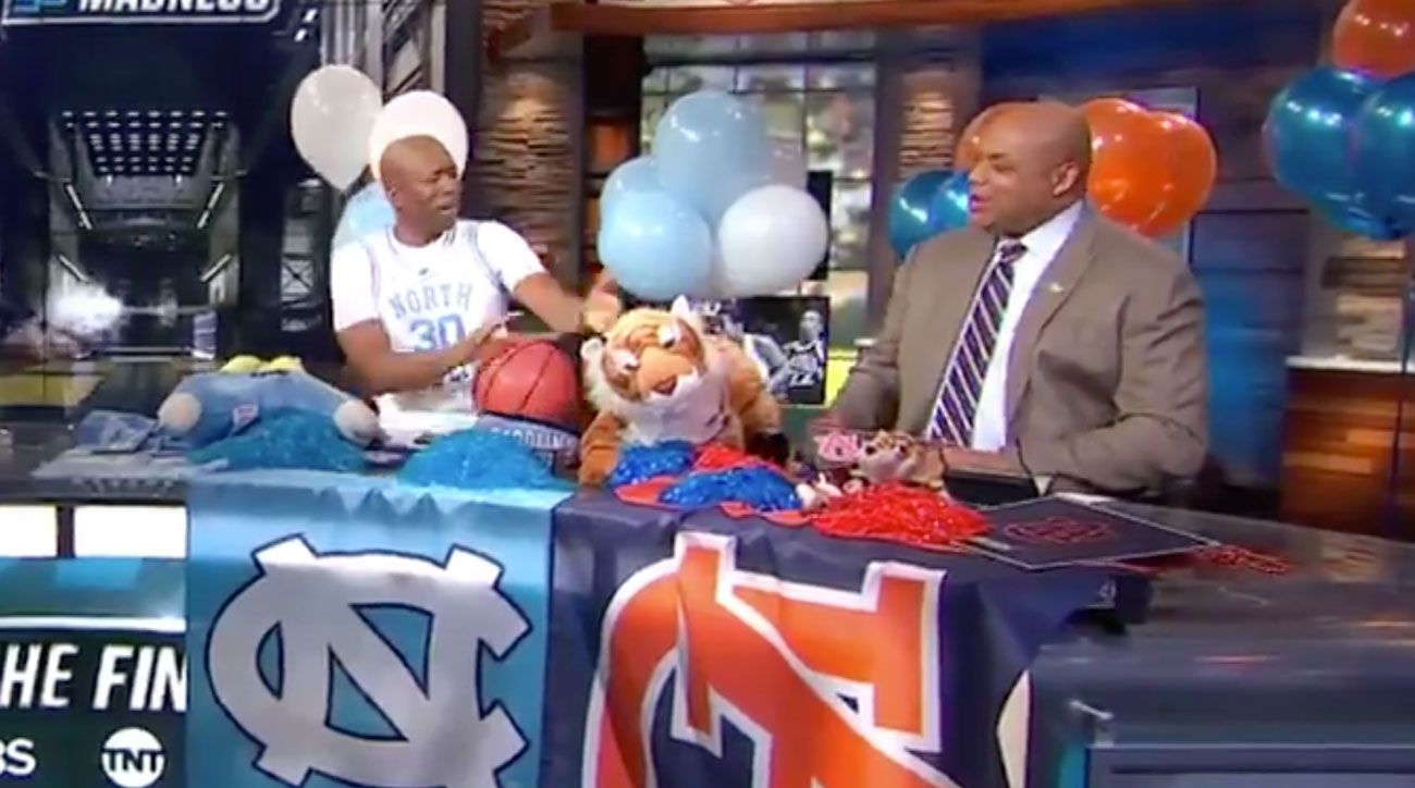 March Madness Charles Barkley reacts to Auburn vs. North Carolina