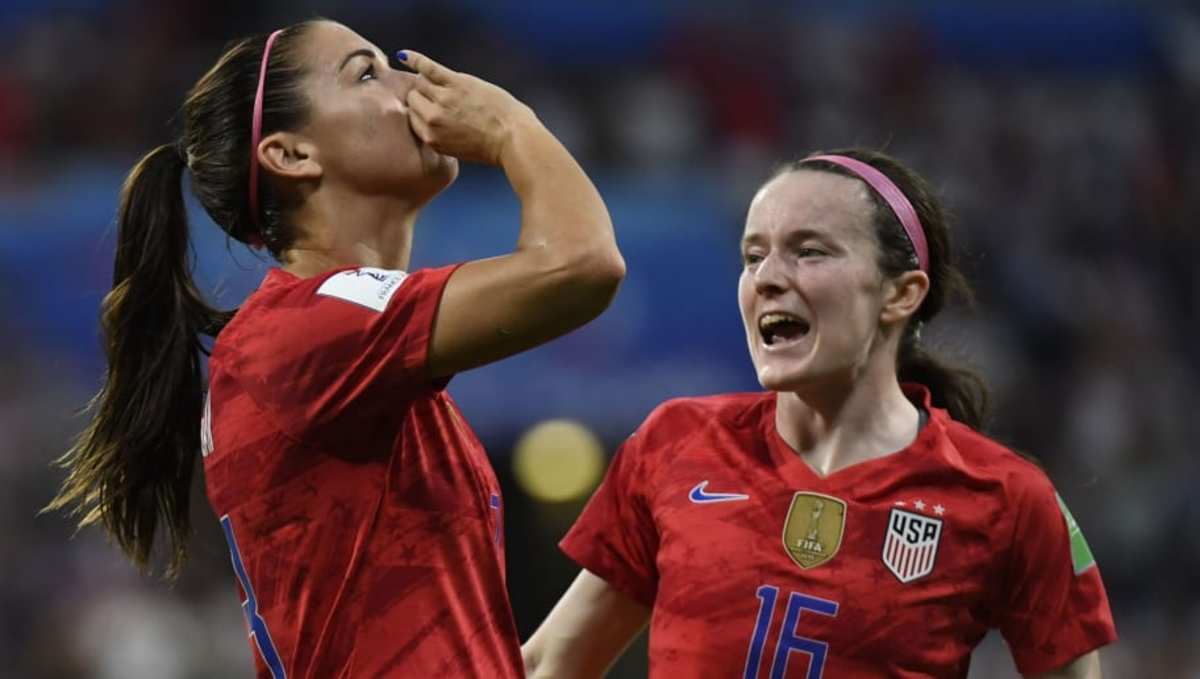 Alex Morgan Desató La Polémica Por Su Celebración Ante Inglaterra 