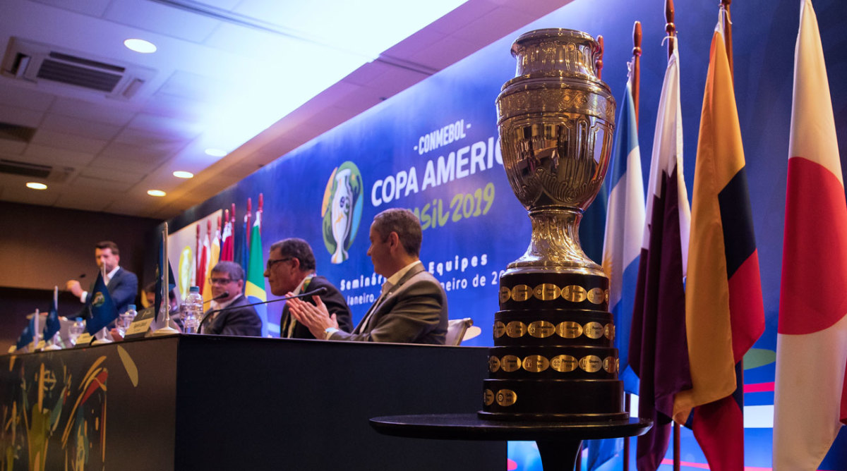 Copa America Draw Results Groups Matches Set For Brazil 2019