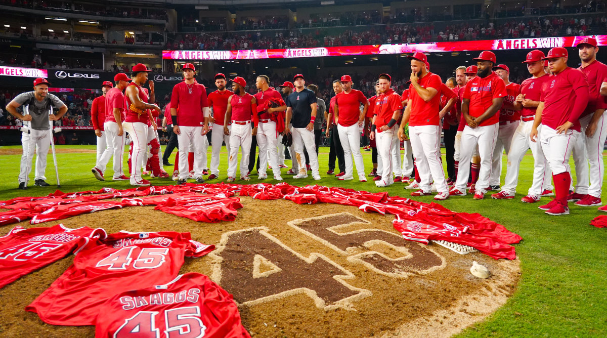 Tyler Skaggs honored by Angels in no-hitter (oral history) - Sports  Illustrated