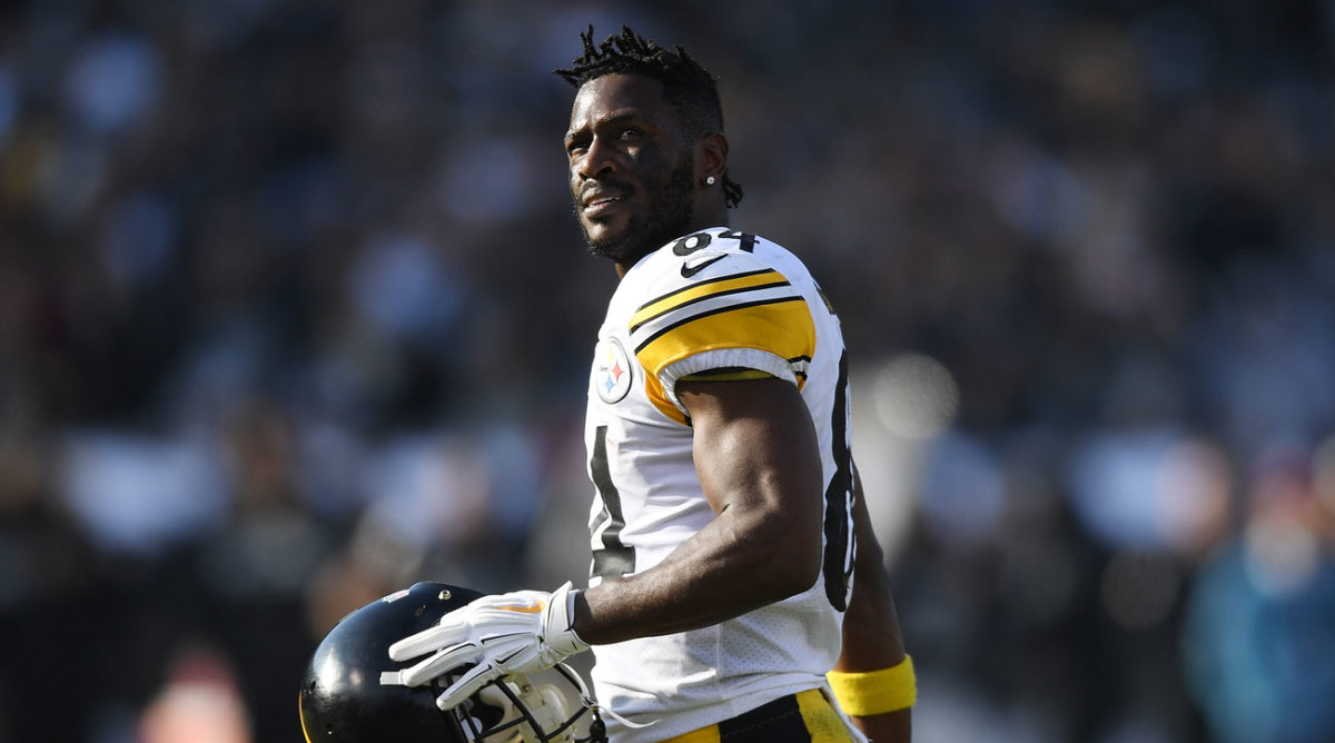 Steelers WR Antonio Brown misses practice after trade tweet