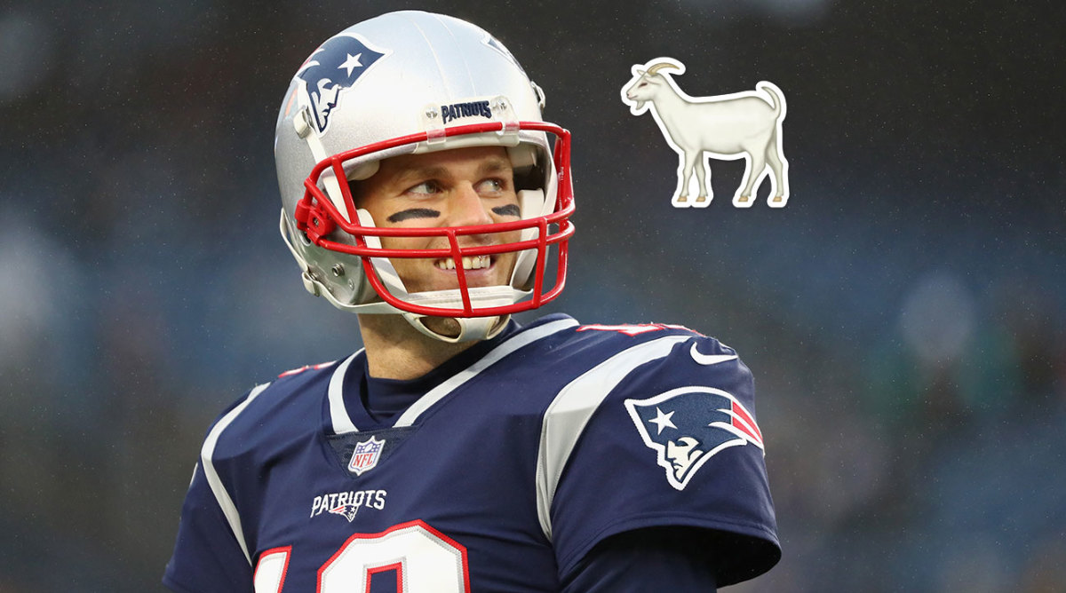 Twitter creates big, little 'GOAT' emojis in honor of Brady and Mahomes