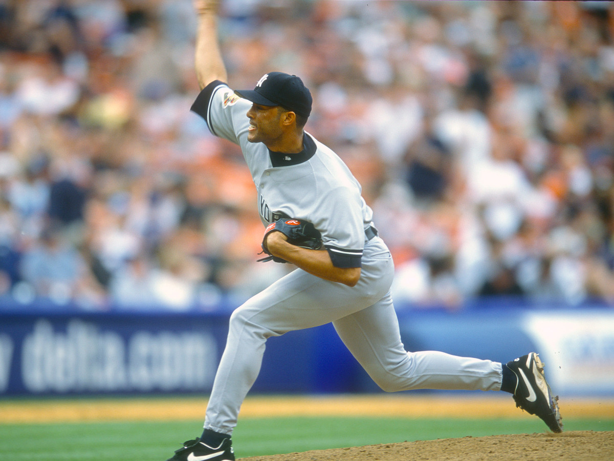 Mariano Rivera's baseball prowess, illustrated with R (Revolutions)