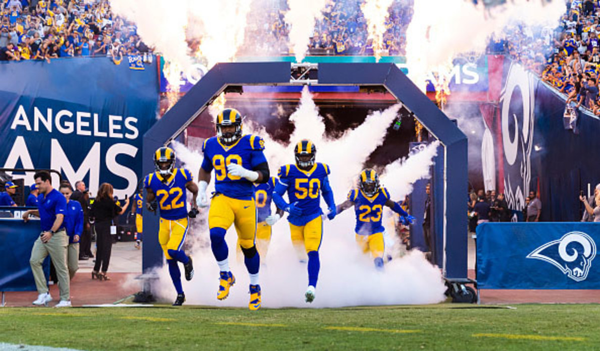 The Rams' Super Bowl throwback uniforms are 71 years old, and perfect - The  Washington Post