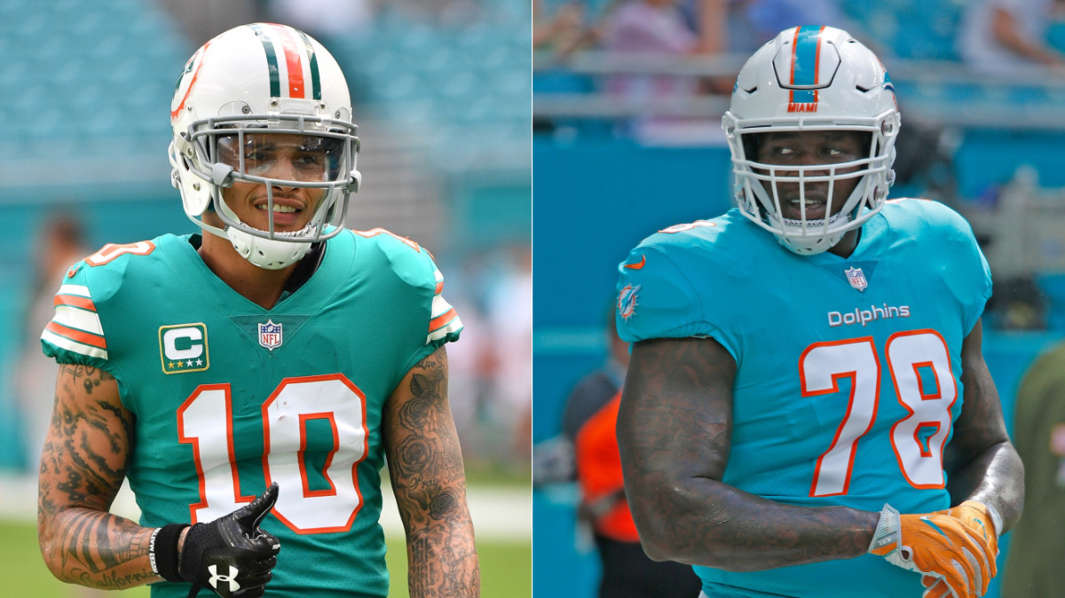 Sources: Texans trade for Dolphins LT Laremy Tunsil, WR Kenny Stills