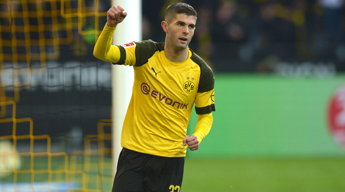 Christian Pulisic: USA star back in Dortmund training after injury ...