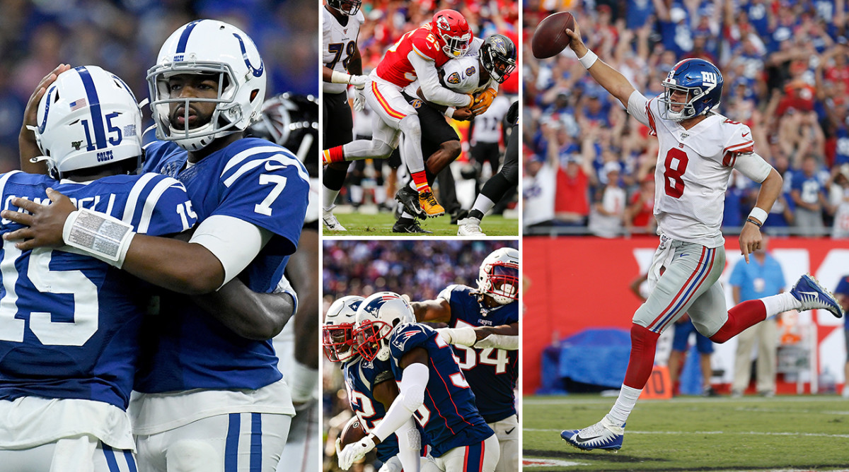 Nfl Week 3 Daniel Jones Brissett Kc Contains Lamar Sports