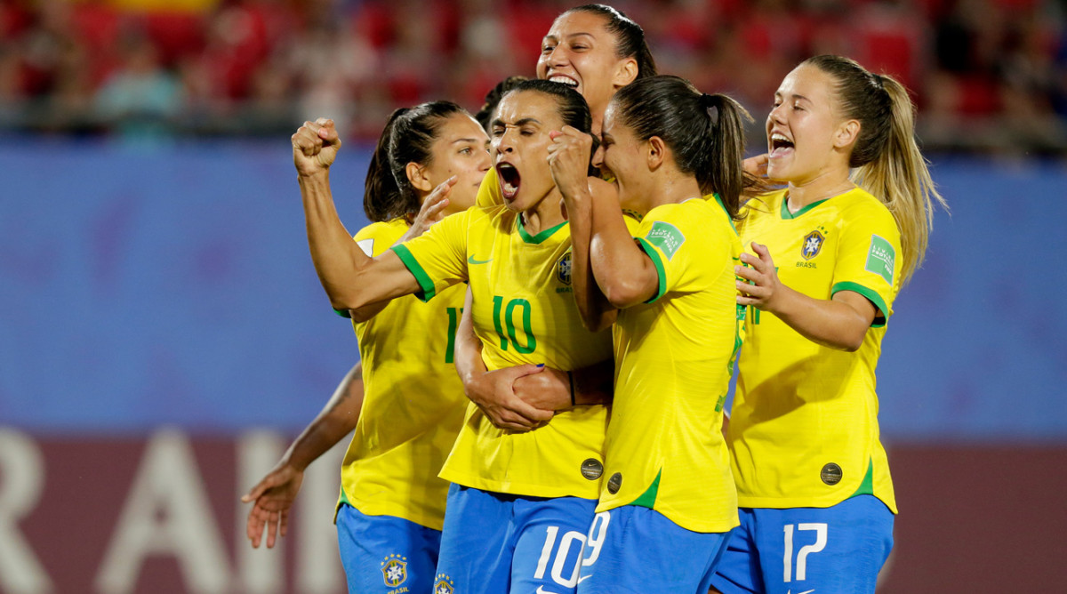 Brazil 1, Italy 0: Marta sets World Cup goal record, passing Klose ...