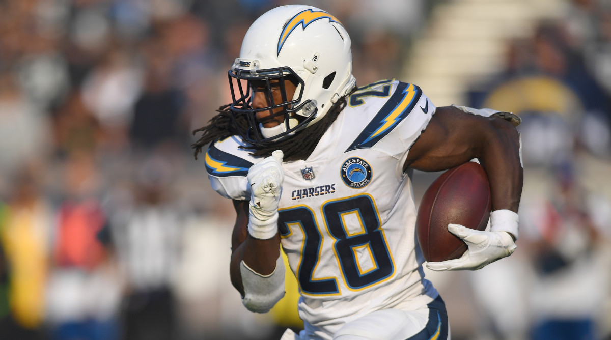 melvin gordon chargers jersey number