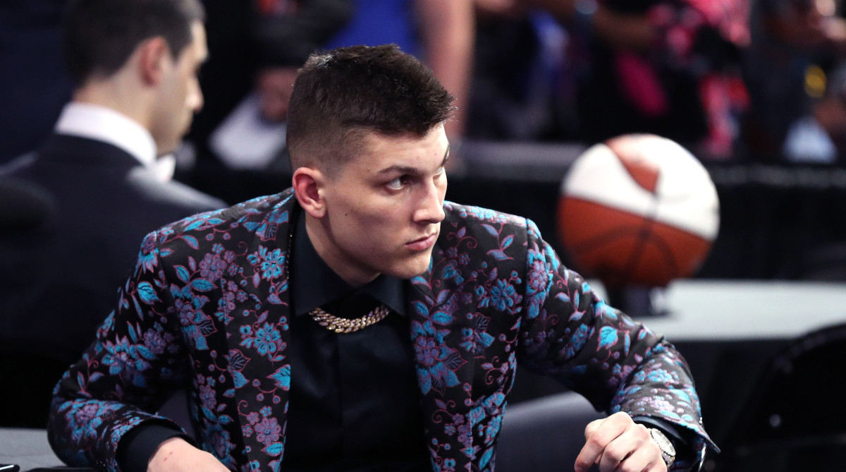 Heat pick Tyler Herro has most drip at 2019 NBA draft and 