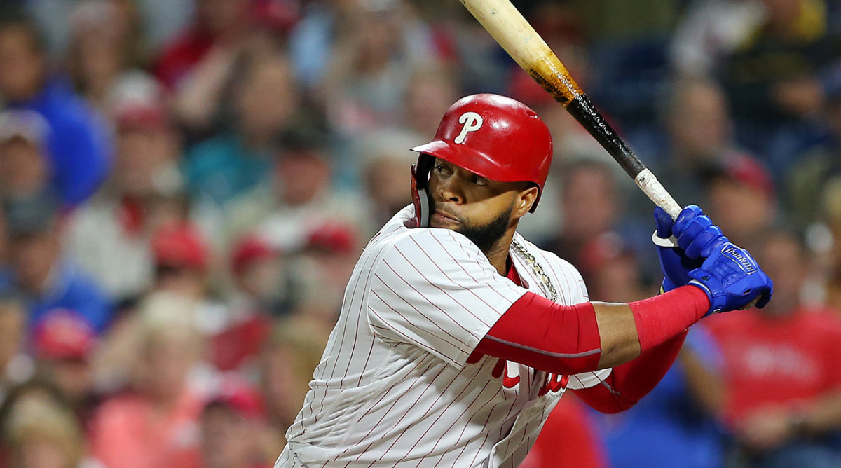 Why the Phillies' Carlos Santana uses so much pine tar