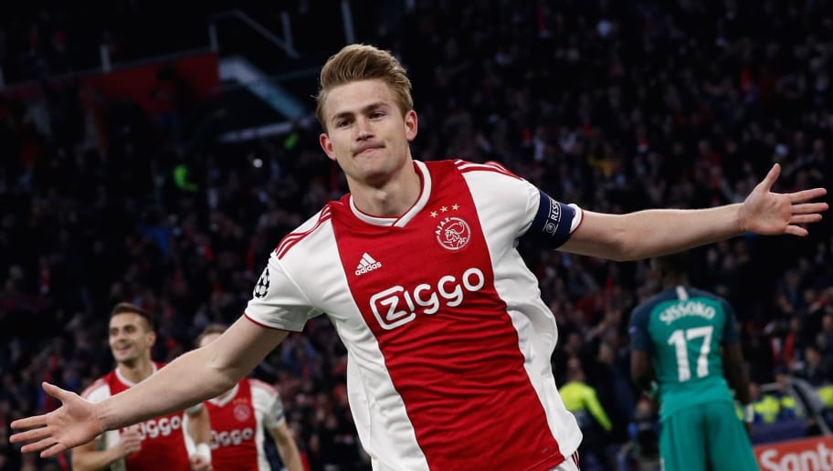 Matthijs De Ligt: Van der Sar tips Ajax star for England, Spain move ...