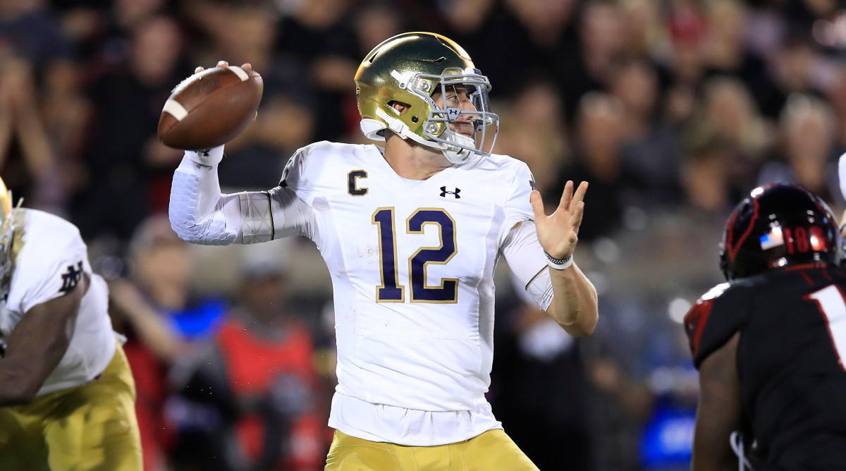 Notre Dame Football QB Ian Book Finds 'Unbelievable Spot' In NFL