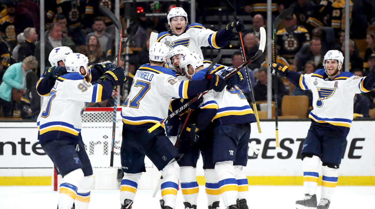 Stanley Cup Final: Blues earn historic win vs Bruins in Game 2 - Sports ...