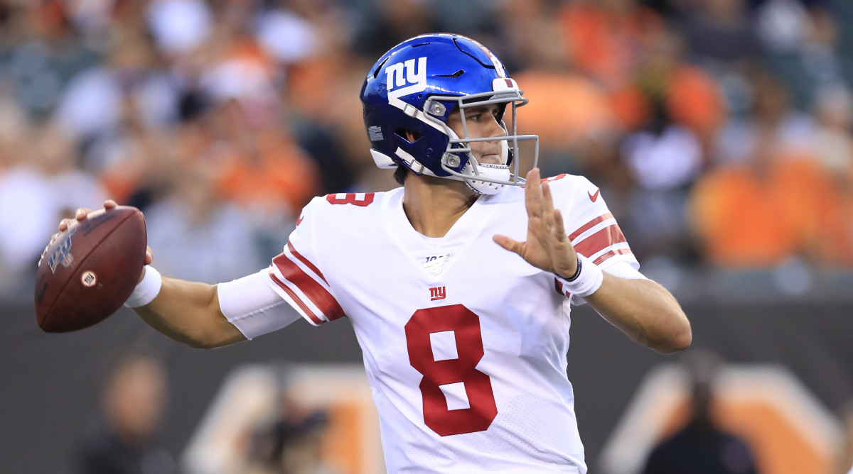 Daniel Jones Fumble: Giants QB Makes NFL Debut Vs Cowboys - Sports ...