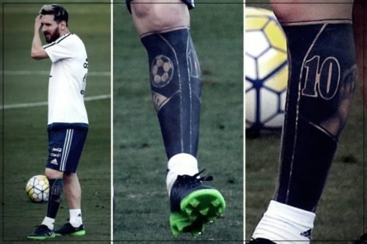Messi Barcelona Tattoo
