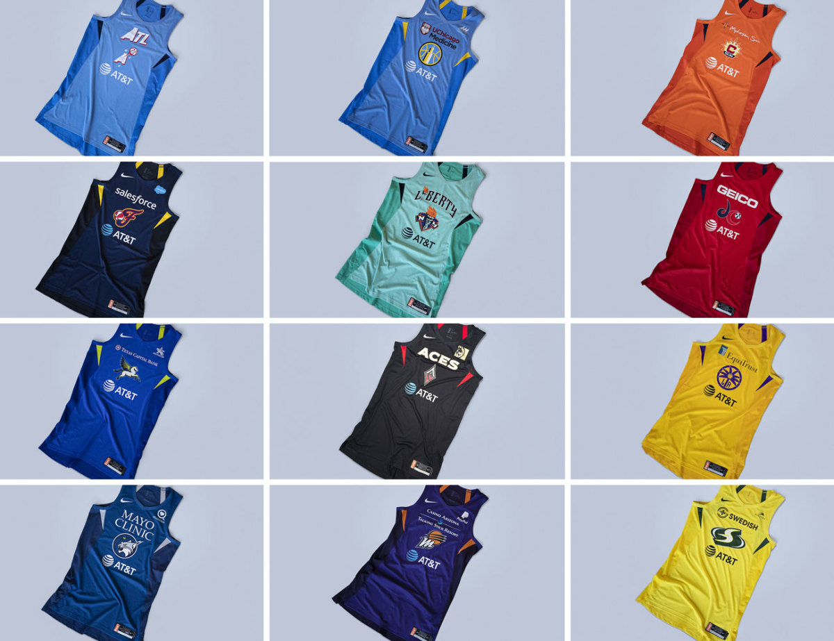WNBA unveils new Nike uniforms, jerseys for 2019 season (Photos