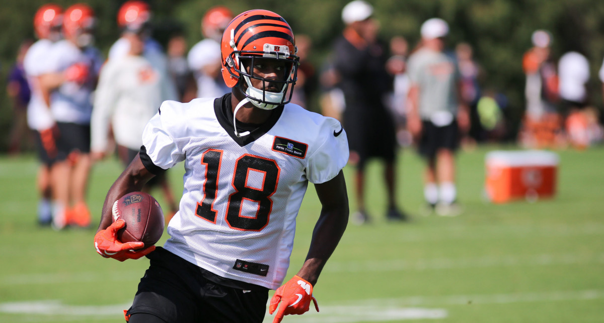 A.J. Green misses another Bengals camp practice with hamstring injury