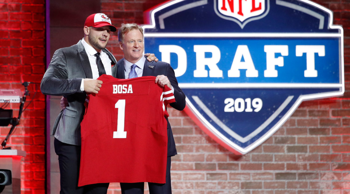 Donald Trump, Nick Bosa: President congratulates 49ers draft pick ...