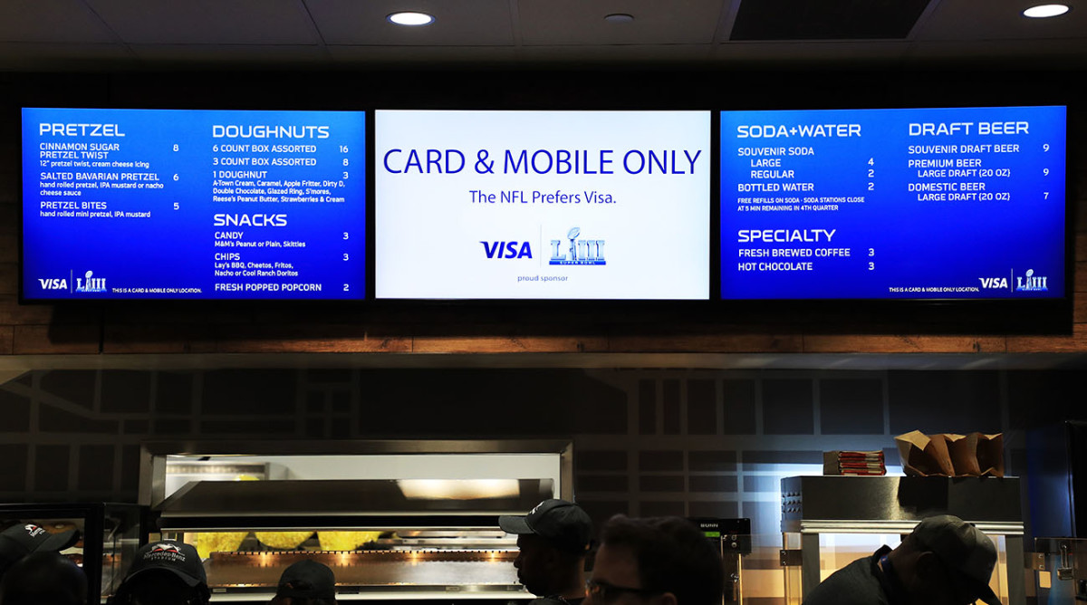 Atlanta's Mercedes-Benz Stadium To Go Cashless