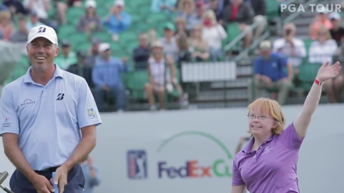 Amy Bockerstette Phoenix Open: Special Olympian pars 16th hole - Sports ...