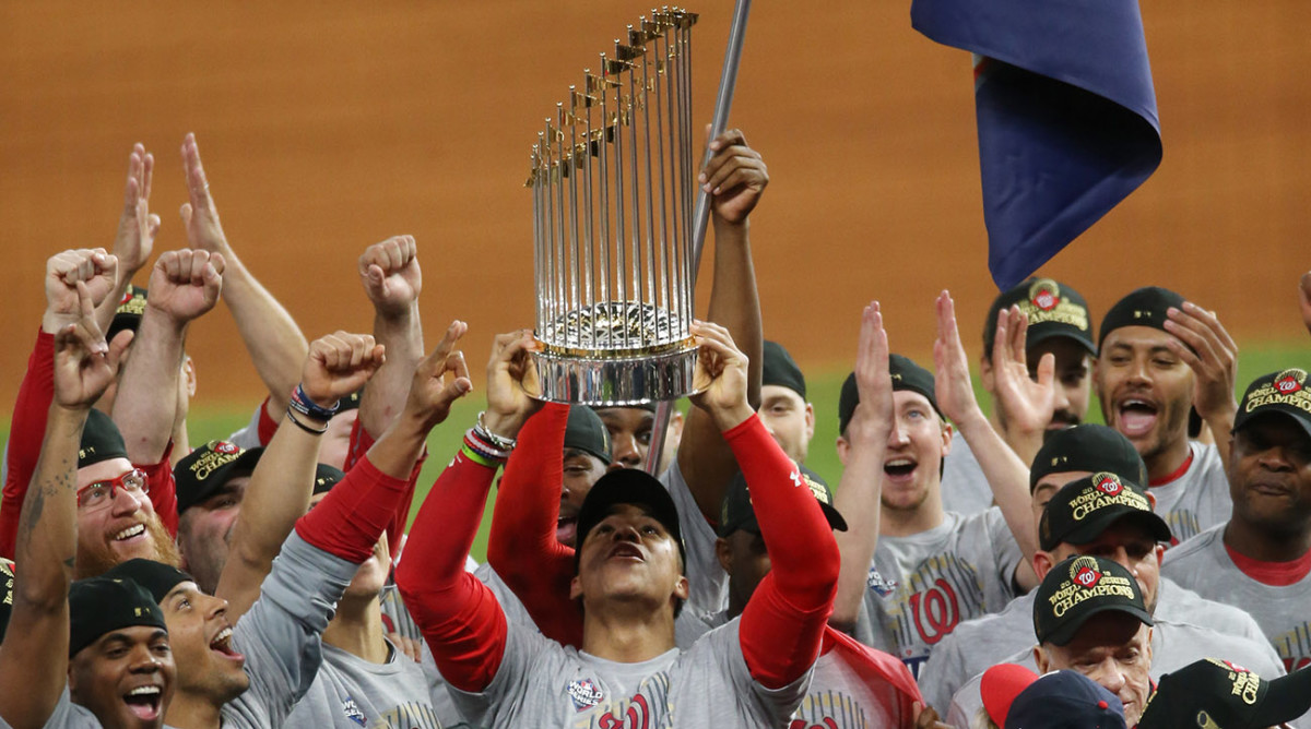Juan Soto Has First Beer With Nationals After World Series - Sports  Illustrated