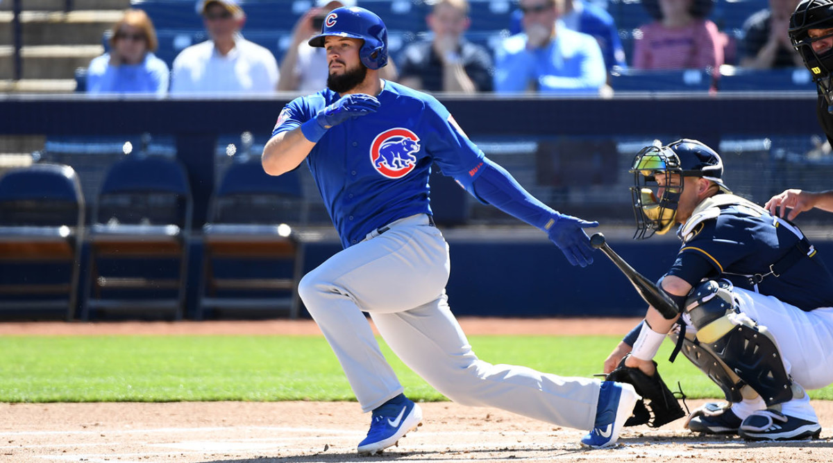 David Bote Chicago Cubs Signed 16x20 Photo JSA COA WALKOFF GRAND