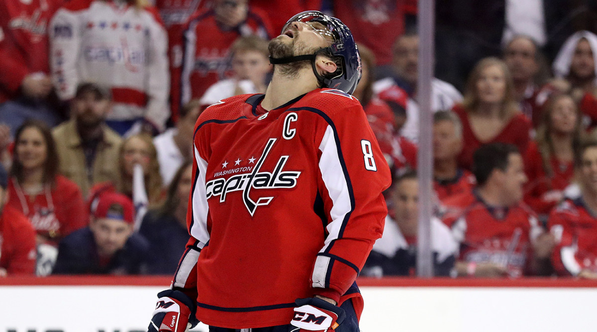 NHL playoffs Capitals left thinking of future after first round exit