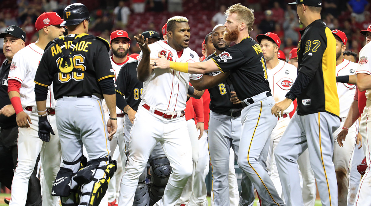 MLB announces suspensions, fines for Reds-Pirates fight: Yasiel