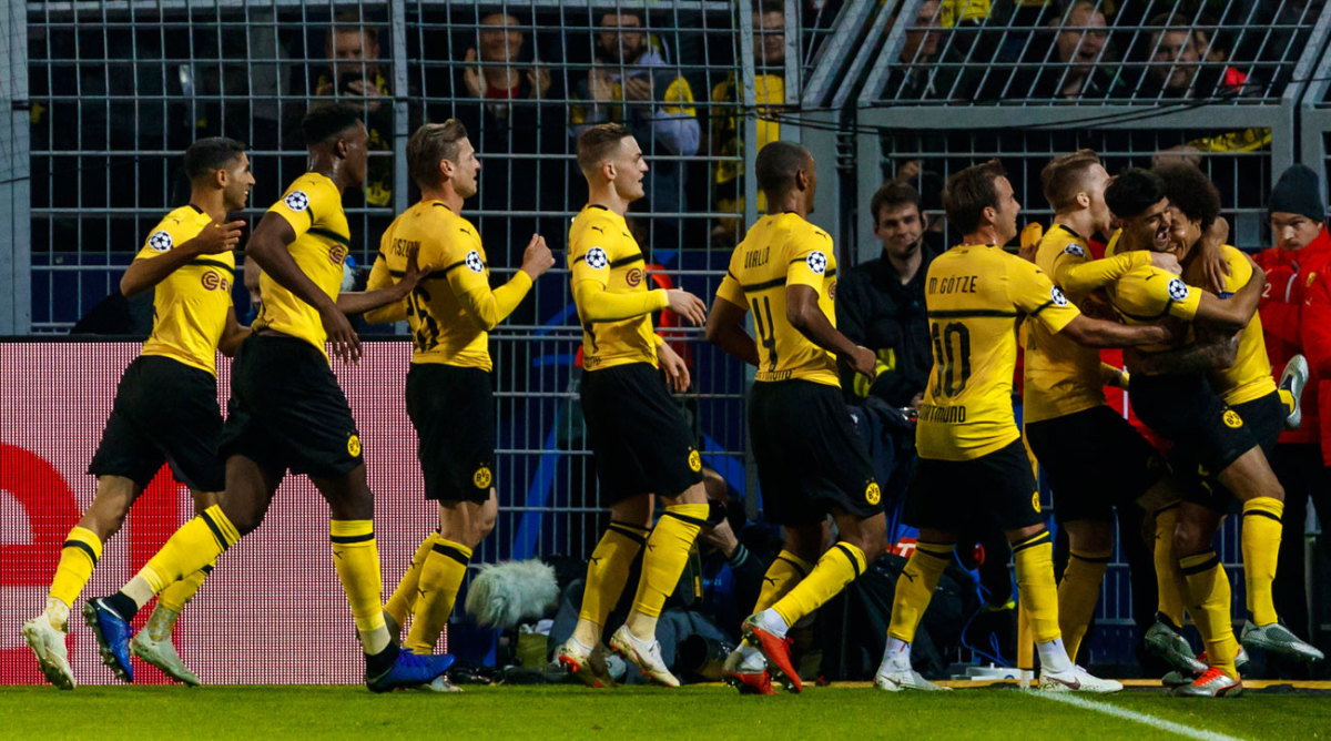 Dortmund 4, Atletico Madrid 0: Hakimi, Guerreiro Star In UCL Rout ...