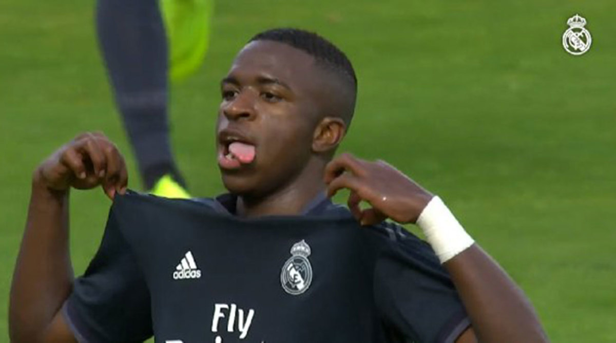 Vinicius Jr nets stunner for Real Madrid Castilla, sees red - Sports