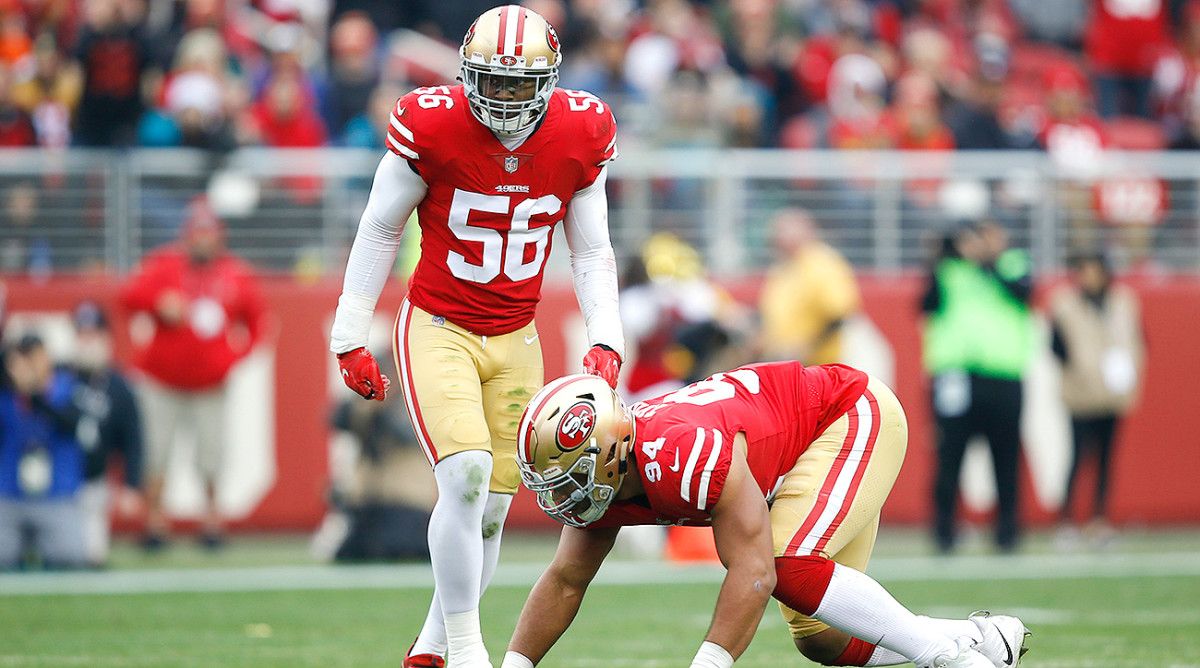 49ers defensive coordinator Robert Saleh on Solomon Thomas, Reuben Foster -  Sports Illustrated