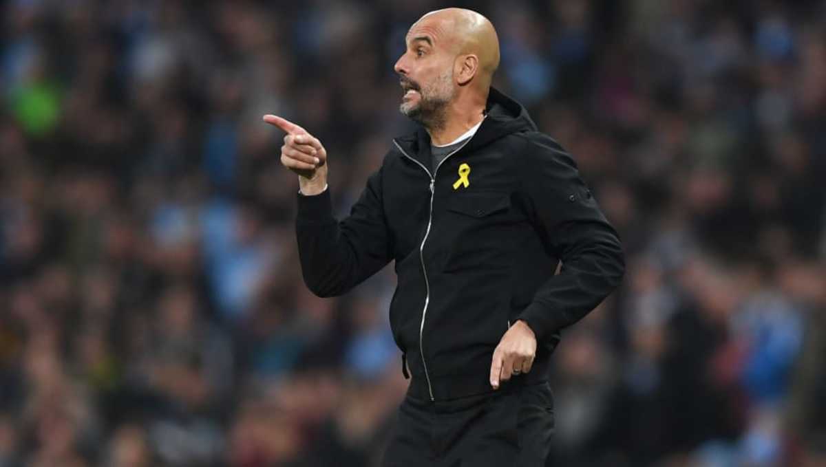 Pep Guardiola Man City manager banned two Champions