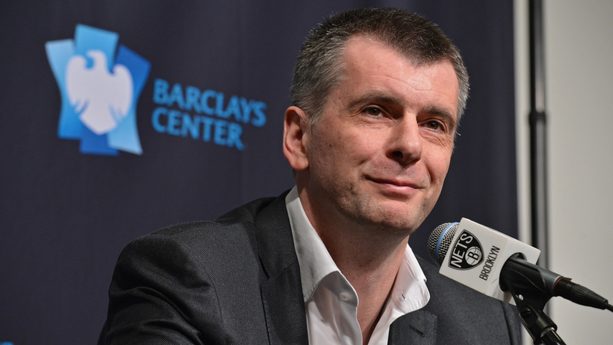 Russian doping Nets owner Mikhail Prokhorov behind lawsuit Sports