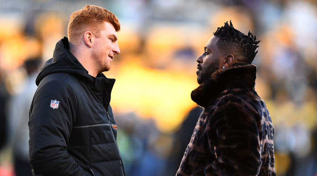 Steelers' Antonio Brown sat out after dispute with Ben 