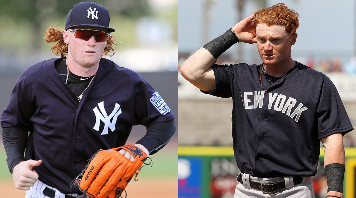 Clint Frazier's hair was too much for the Yankees