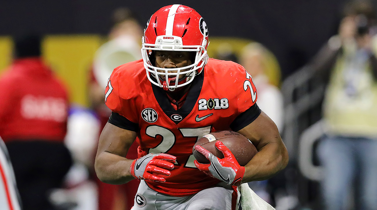 NFL Combine 2018: Nick Chubb Training in His Georgia Hometown