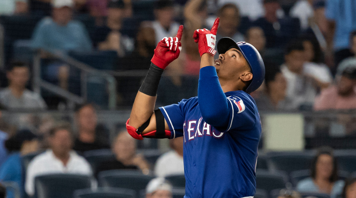 Ronald Guzman of Rangers beats Yankees with three home runs - Sports ...