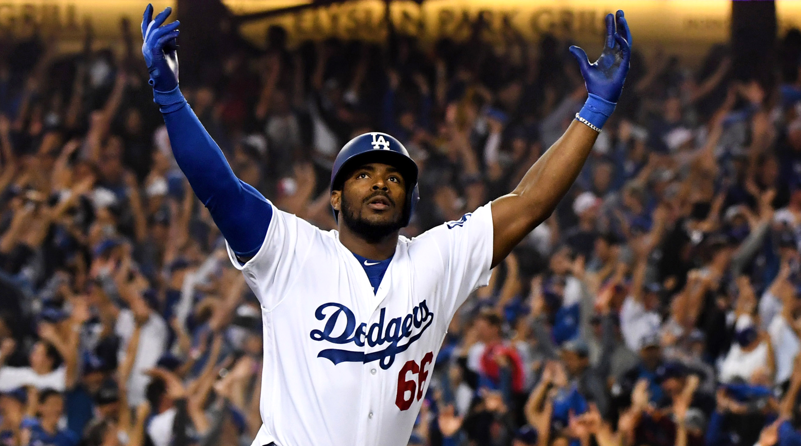 Yasiel Puig's most memorable moments with the Dodgers