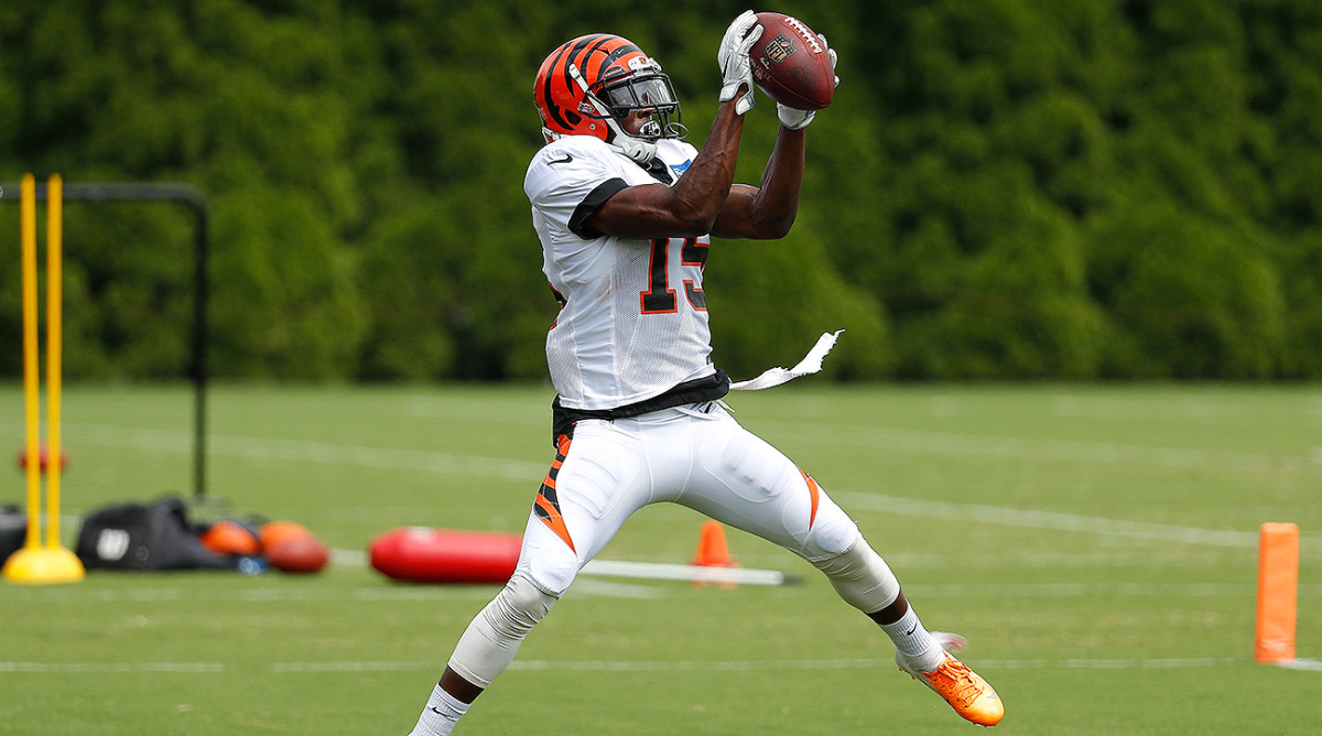 Bengals training camp: John Ross, other WRs stepping up behind