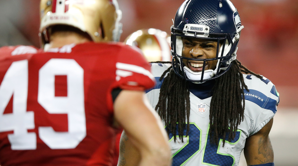 Jed York and Richard Sherman had to unblock each other on Twitter 