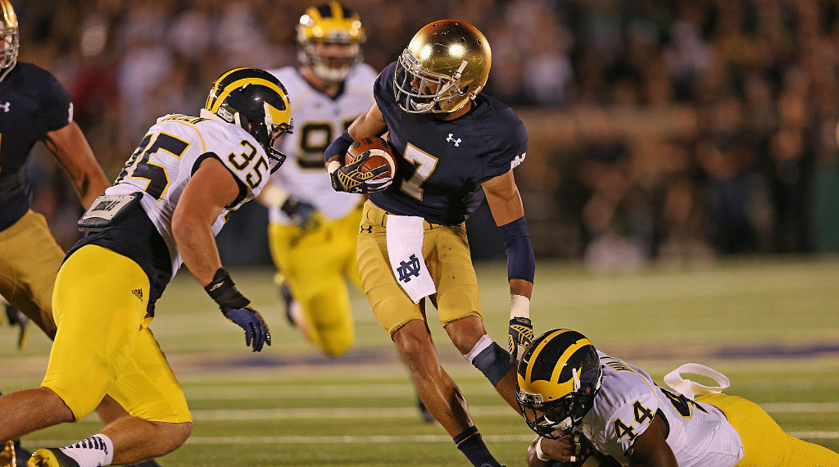 Why did Notre Dame and Michigan stop playing football? - Sports Illustrated