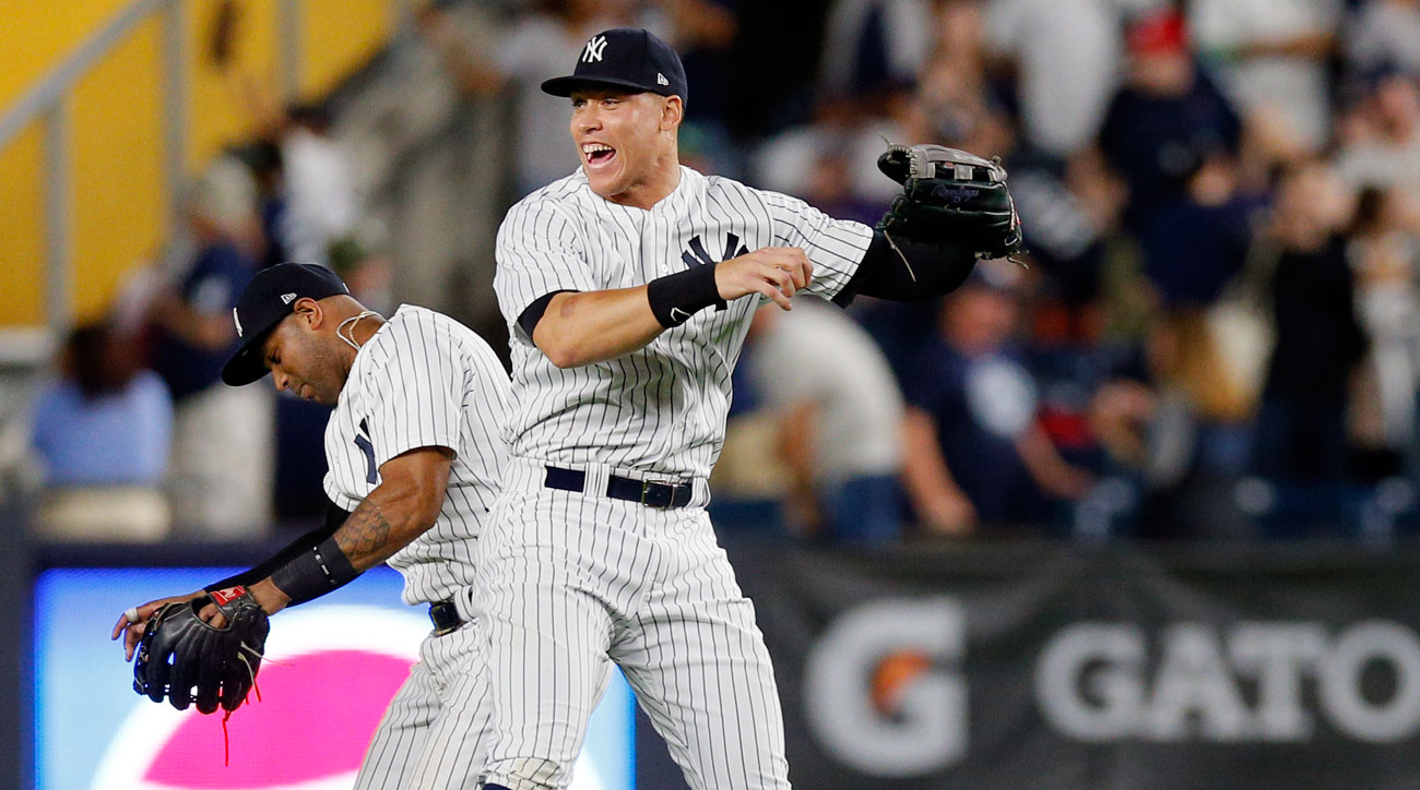 The New York Yankees begin the playoffs in the AL Wild Card Game